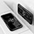Coque Ultra Slim Silicone Souple Housse Etui Transparente avec Support Bague Anneau R01 pour Apple iPhone 6S Petit