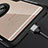 Coque Ultra Slim Silicone Souple Housse Etui Transparente avec Support Bague Anneau R01 pour Apple iPhone 6S Petit
