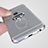 Coque Ultra Slim Silicone Souple Housse Etui Transparente avec Support Bague Anneau S01 pour Apple iPhone 6S Petit