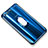 Coque Ultra Slim Silicone Souple Housse Etui Transparente avec Support Bague Anneau S01 pour Huawei Honor 9 Bleu