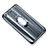 Coque Ultra Slim Silicone Souple Housse Etui Transparente avec Support Bague Anneau S01 pour Huawei Honor 9 Gris