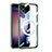 Coque Ultra Slim Silicone Souple Transparente avec Mag-Safe Magnetic Magnetique AC1 pour Samsung Galaxy S24 5G Vert