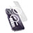 Coque Ultra Slim Silicone Souple Transparente avec Mag-Safe Magnetic Magnetique LD1 pour Apple iPhone 13 Petit