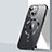 Coque Ultra Slim Silicone Souple Transparente avec Mag-Safe Magnetic Magnetique LD2 pour Apple iPhone 13 Noir