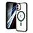 Coque Ultra Slim Silicone Souple Transparente avec Mag-Safe Magnetic Magnetique SD1 pour Apple iPhone 11 Petit
