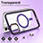 Coque Ultra Slim Silicone Souple Transparente avec Mag-Safe Magnetic Magnetique SD1 pour Apple iPhone 12 Petit