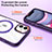 Coque Ultra Slim Silicone Souple Transparente avec Mag-Safe Magnetic Magnetique SD1 pour Apple iPhone 12 Petit