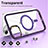 Coque Ultra Slim Silicone Souple Transparente avec Mag-Safe Magnetic Magnetique SD1 pour Apple iPhone 14 Petit