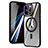 Coque Ultra Slim Silicone Souple Transparente avec Mag-Safe Magnetic Magnetique SD1 pour Apple iPhone 14 Pro Max Noir