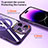 Coque Ultra Slim Silicone Souple Transparente avec Mag-Safe Magnetic Magnetique SD1 pour Apple iPhone 16 Pro Petit