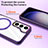 Coque Ultra Slim Silicone Souple Transparente avec Mag-Safe Magnetic Magnetique SD1 pour Samsung Galaxy S23 Plus 5G Petit