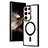 Coque Ultra Slim Silicone Souple Transparente avec Mag-Safe Magnetic Magnetique SD1 pour Samsung Galaxy S25 Ultra 5G Petit