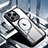 Coque Ultra Slim Silicone Souple Transparente avec Mag-Safe Magnetic Magnetique XD5 pour Apple iPhone 13 Pro Max Noir