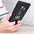 Coque Ultra Slim Silicone Souple Transparente avec Support Bague Anneau T01 pour Samsung Galaxy S9 Plus Clair Petit