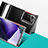 Coque Ultra Slim Silicone Souple Transparente avec Support pour Samsung Galaxy Note 20 Ultra 5G Clair Petit