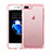 Coque Ultra Slim TPU Souple Transparente pour Apple iPhone 7 Plus Rose