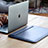 Double Pochette Housse Cuir L01 pour Apple MacBook Air 13.3 pouces (2018) Petit