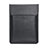Double Pochette Housse Cuir L01 pour Huawei Honor MagicBook Pro (2020) 16.1 Noir
