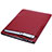Double Pochette Housse Cuir L02 pour Huawei Matebook 13 (2020) Rouge