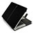 Double Pochette Housse Cuir L24 pour Apple MacBook Pro 13 pouces Retina Noir