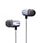 Ecouteur Casque Filaire Sport Stereo Intra-auriculaire Oreillette H26 Gris Petit