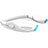 Ecouteur Casque Sport Bluetooth Stereo Intra-auriculaire Sans fil Oreillette H52 Blanc Petit