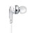 Ecouteur Filaire Sport Stereo Casque Intra-auriculaire Oreillette H23 Blanc Petit