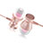 Ecouteur Filaire Sport Stereo Casque Intra-auriculaire Oreillette H34 Rose Petit