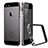 Etui Bumper Luxe Aluminum Metal pour Apple iPhone 5S Gris