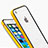 Etui Bumper Luxe Aluminum Metal pour Apple iPhone 5S Jaune