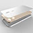 Etui Bumper Luxe Aluminum Metal pour Huawei G7 Plus Argent Petit