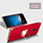 Etui Bumper Luxe Metal et Plastique avec Support Bague Anneau pour Huawei G10 Rouge Petit