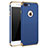 Etui Bumper Luxe Metal et Plastique F05 pour Apple iPhone 7 Plus Bleu