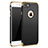 Etui Bumper Luxe Metal et Plastique M01 pour Apple iPhone SE (2020) Noir