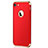Etui Bumper Luxe Metal et Plastique M02 pour Apple iPhone SE (2020) Rouge Petit