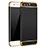 Etui Bumper Luxe Metal et Plastique M02 pour Huawei P10 Noir