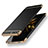 Etui Bumper Luxe Metal et Plastique M02 pour Huawei P10 Noir Petit