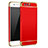 Etui Bumper Luxe Metal et Plastique M02 pour Huawei P10 Rouge
