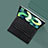 Etui Clapet Portefeuille Livre Cuir avec Clavier K01 pour Apple iPad Air 5 10.9 (2022) Vert Nuit Petit