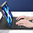 Etui Clapet Portefeuille Livre Cuir avec Clavier pour Apple New iPad Air 10.9 (2020) Petit