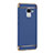 Etui Luxe Aluminum Metal pour Huawei Honor 7 Dual SIM Bleu