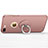 Etui Plastique Rigide avec Trou Mat pour Apple iPhone 7 Plus Rose Petit