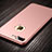 Etui Plastique Rigide avec Trou Mat pour Apple iPhone 7 Plus Rose Petit