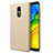 Etui Plastique Rigide Mailles Filet pour Xiaomi Redmi 5 Or