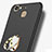 Etui Plastique Rigide Mat avec Support Bague Anneau A02 pour Huawei G8 Mini Noir Petit