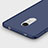 Etui Plastique Rigide Mat et Support Bague Anneau pour Xiaomi Redmi Note 4X Bleu Petit