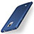 Etui Plastique Rigide Mat M01 pour Samsung Galaxy Note 4 Duos N9100 Dual SIM Bleu Petit