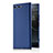 Etui Plastique Rigide Mat M01 pour Sony Xperia XZ Premium Bleu
