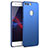 Etui Plastique Rigide Mat M05 pour Huawei Honor 8 Bleu