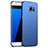 Etui Plastique Rigide Mat M09 pour Samsung Galaxy S7 Edge G935F Bleu